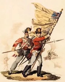 Ensign and colour sergeant