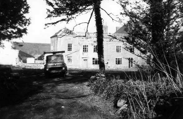 Martham house under demolition 1972