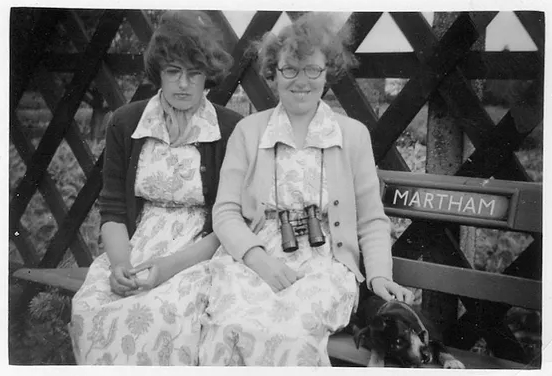 Cousin Pauline and Mum