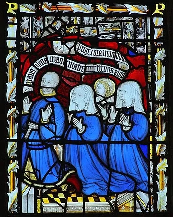 Stained glass window