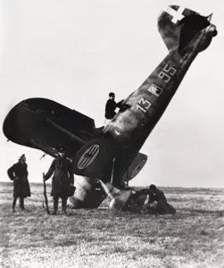 Crash
              airplane