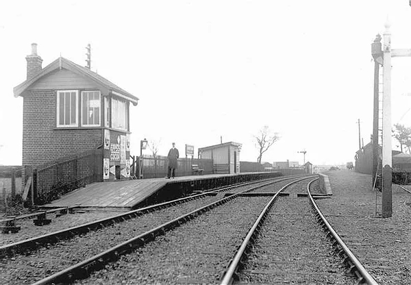 Martham Station Signal Box 1950s