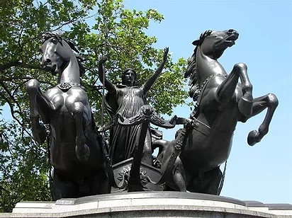 Boudica
                and her chariot