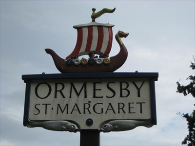 Village sign Ormesby