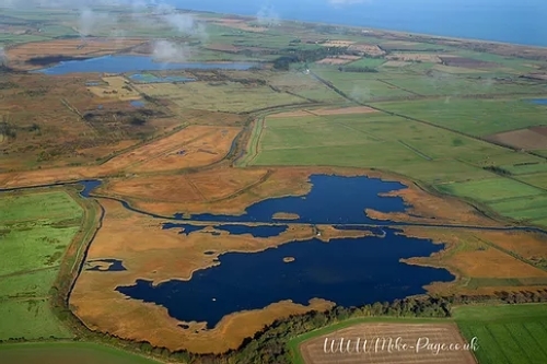 Martham and Broads, looking East to the
                        coast